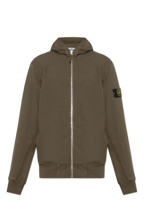 【STONE 】SLUB-EFFECT HOODIE●K1S156100021S0060V0029 STONE ISLAND - Slub-effect hoodie | Leam Roma - Luxury